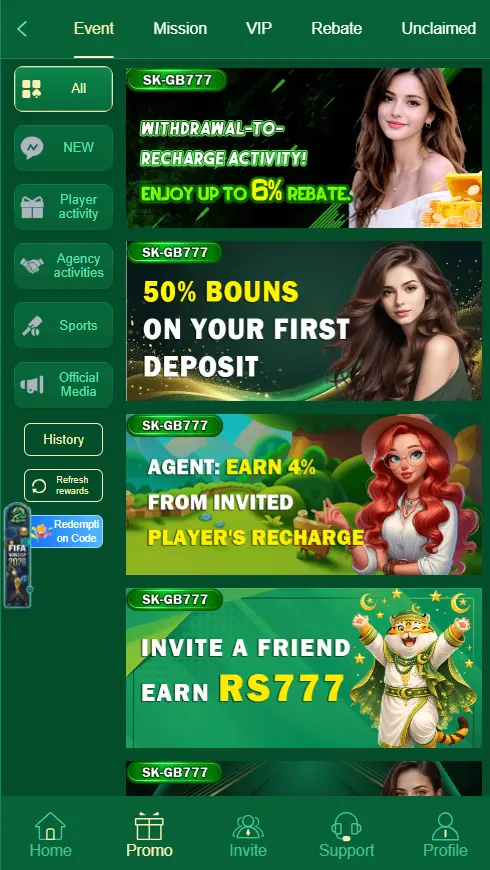 SKGB777 Bonus and Rewards